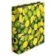 Класьор max.file,  лукс, А4, 8 см. , целофаниран, World of fruit, мотив зелен лимон (лайм) - herlitz