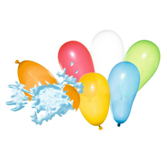 Балони - водни бомбички, латекс, асорти,  20 броя - Susy Card