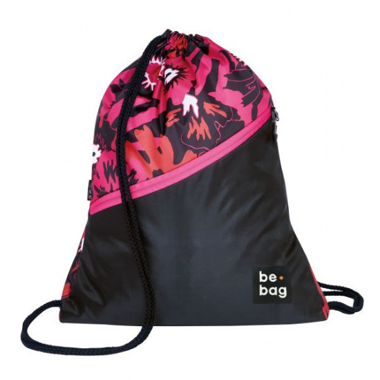 РАНИЦА be.bag be.ready - pink summer, (30 l , 33 x 23 x 46 cm) комплект със спортна торба - herlitz