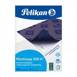 Индиго за ръчно писане, А4, синьо, 100 броя - Pelikan
