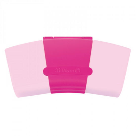 Акварелни бои 735PC/24 Pro Color + 1 четка, + 1 туба бяла боя, розова кутия, 24 цвята - Pelikan