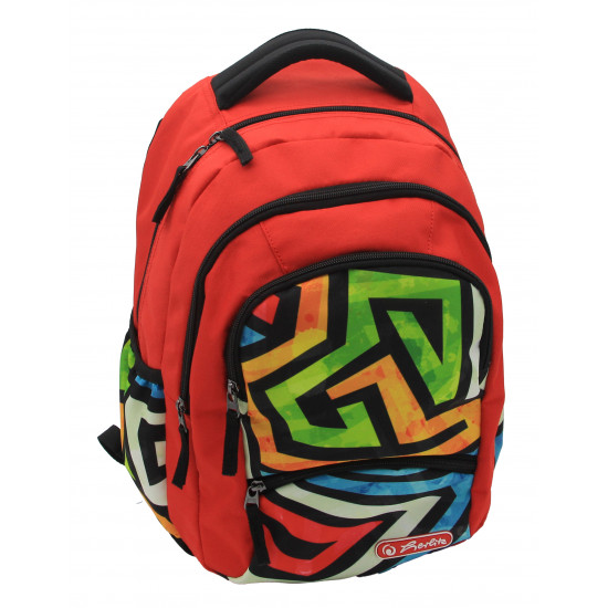 РАНИЦА Zipper Pro, 43 x 29 x 22 cm, мотив Graffiti - herlitz