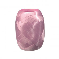 Декоративна лента, гладка, polyband, 20 м х 5 мм, за украса/опаковане, розово - Susy Card