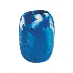 Декоративна лента, гладка, polyband, 20 м х 5 мм, за украса/опаковане, тъмно синьо - Susy Card