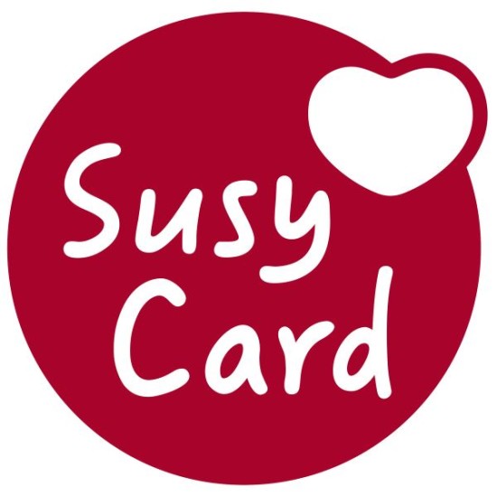 Декоративна лента, гладка, polyband, 20 м х 5 мм, за украса/опаковане, червена - Susy Card